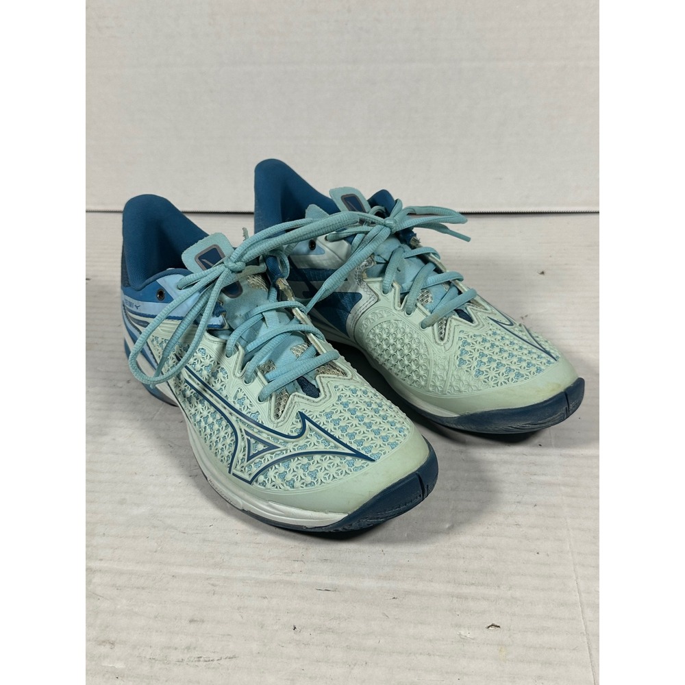 Mizuno Wave Exceed Tour 6 Womens 8.5 Tennis Shoes Blue Sneakers 61GA247101